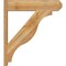 Ekena Millwork Funston Craftsman Rough Sawn Outlooker, Western Red Cedar, 8"W x 34"D x 38"H OUT08X34X38FST04RWR - alternate 4